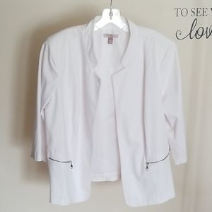 Roz and Ali White Blazer